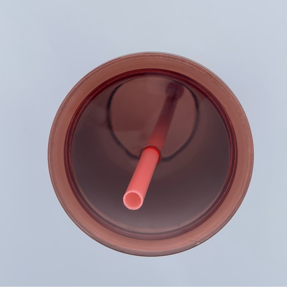 Starbucks Holiday 2021 Stainless Steel Tumbler 24oz Red & Silver With Straw - Picture 5 of 13